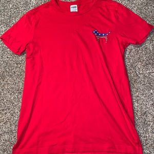 PINK red 4th of july shirt